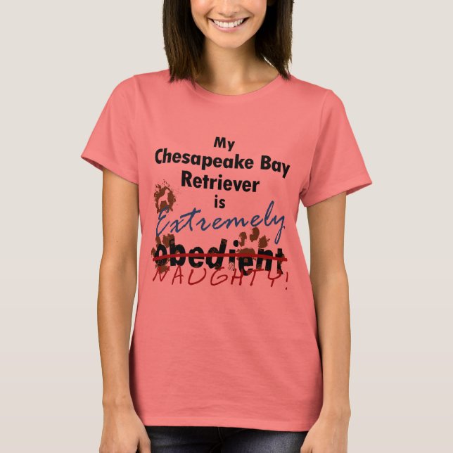 Extrem schmutzig Chesapeake Bay Retriever T-Shirt (Vorderseite)