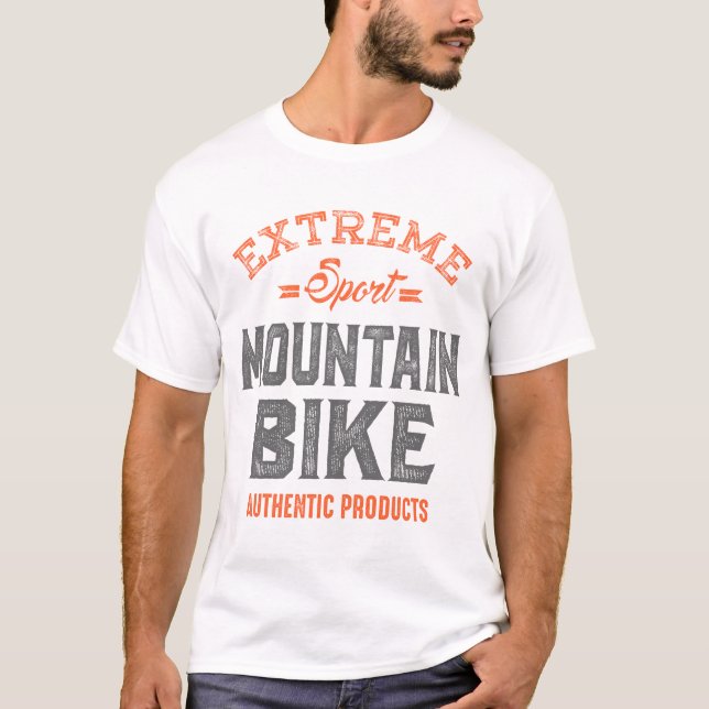 Extrem Sport Mountain Bike T-Shirt (Vorderseite)