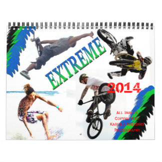 Extrem trägt Kalender 2014, DURCH Karen J Williams