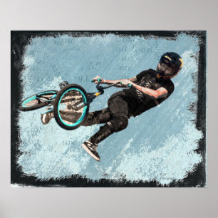 Extreme Air 3, Copyright Karen J Williams Poster