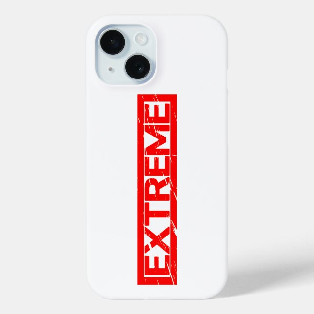 Extreme Briefmarke Case-Mate iPhone Hülle (Rückseite)