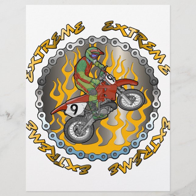 Extreme Dirtbike (Vorderseite)