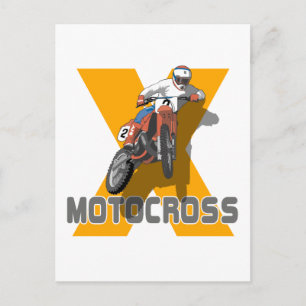 Extreme Motocross Postkarte