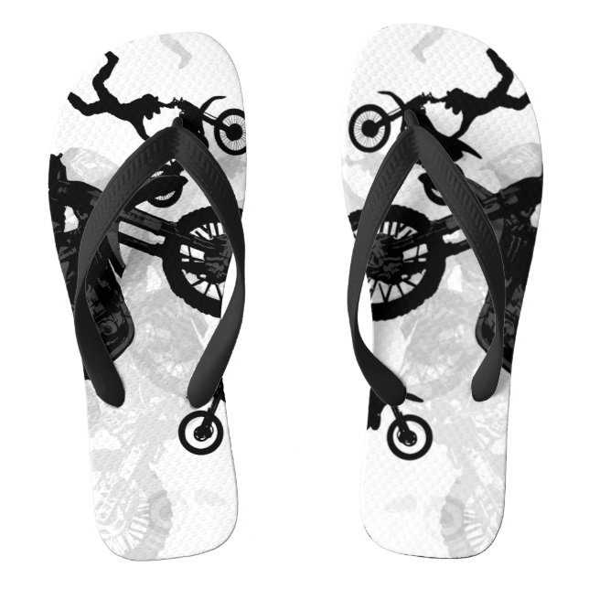 Extreme Motocross Stuntmen Flip Flops (Fußbett)