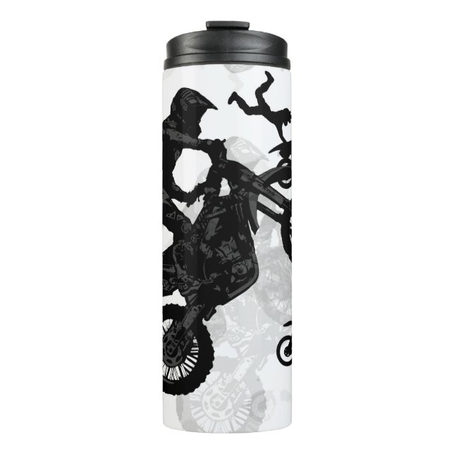 Extreme Motocross Stuntmen Thermosbecher (Vorderseite)