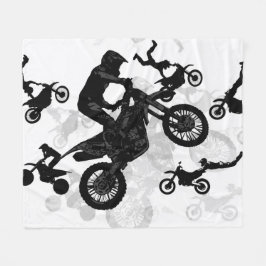 Extreme Motocross Stunts Fleecedecke