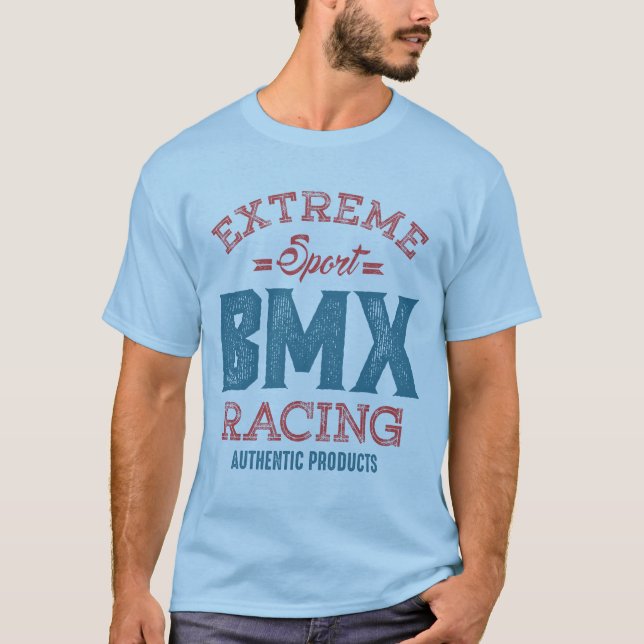 Extreme Sport BMX Racing T-Shirt (Vorderseite)