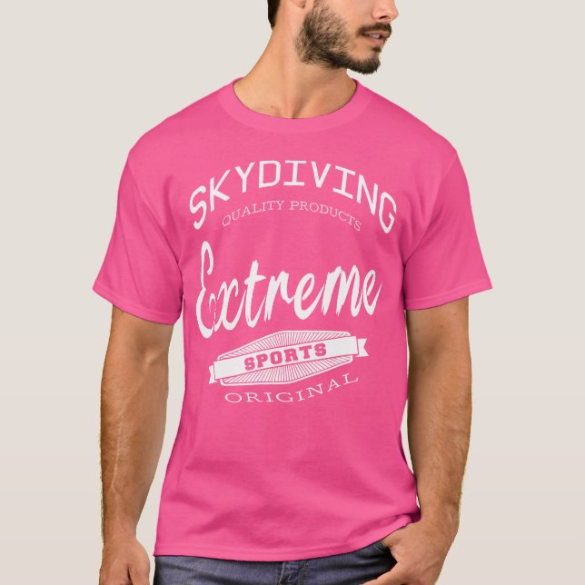 Extreme Sport Skydiving für Männer Frauen Geschenk T-Shirt (Vorderseite)