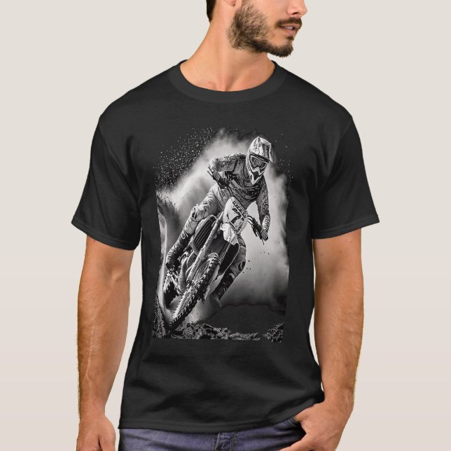 Extreme Sports Fans Extreme Sports Motocross Bike  T-Shirt (Vorderseite)