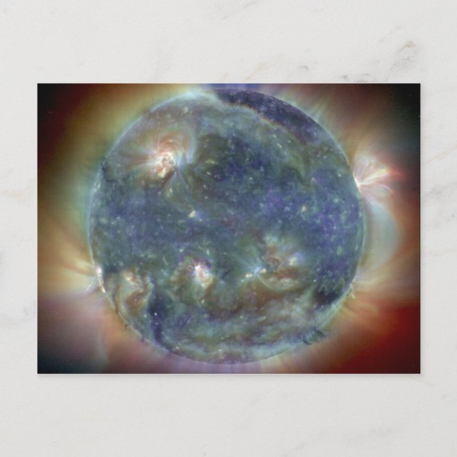 Extreme Ultraviolet Sun NASA Postkarte (Vorderseite)