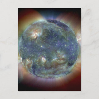 Extreme Ultraviolet Sun NASA Postkarte