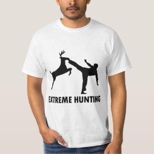 Extremer Jagd-Rotwild-Karate-Tritt T-Shirt