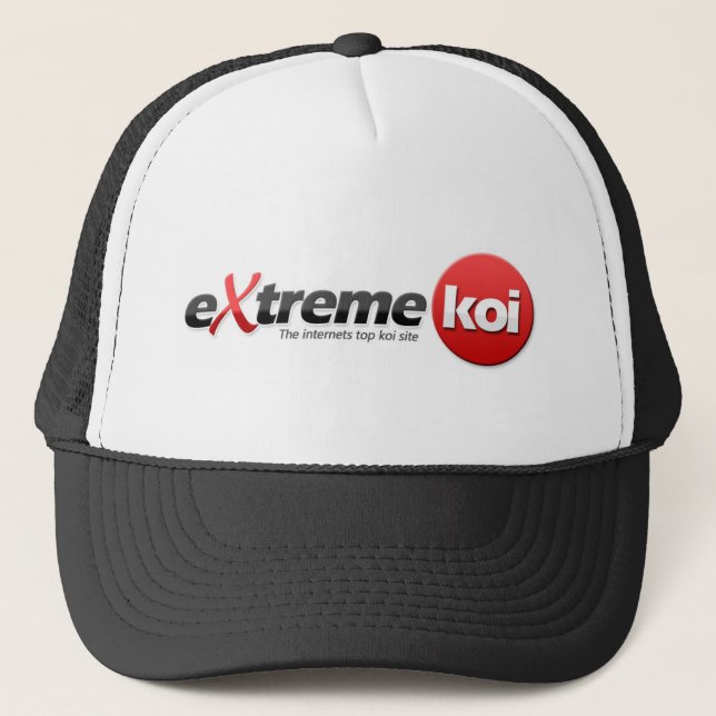 Extremer Koi Hut Truckerkappe (Vorderseite)