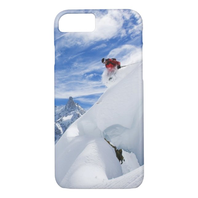 Extremer Ski Case-Mate iPhone Hülle (Rückseite)