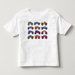 Extremer Sport Schwerer Monster Trucks Kleinkind T-shirt