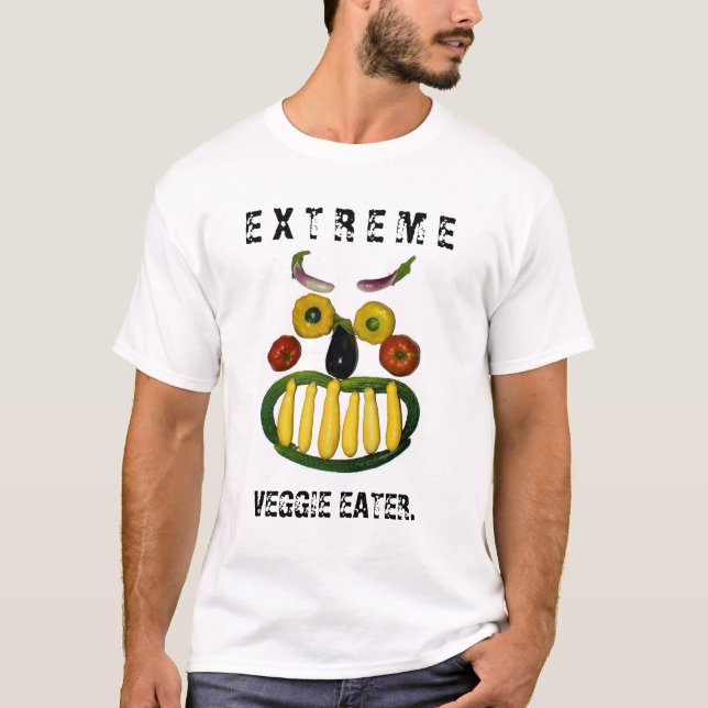 Extremer Veggieesser T-Shirt (Vorderseite)