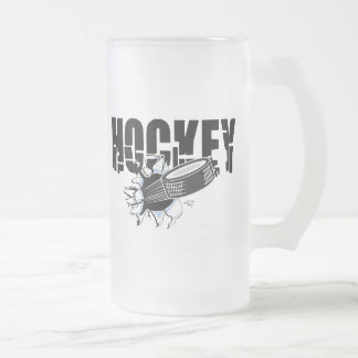 Extremes Hockey Mattglas Bierglas