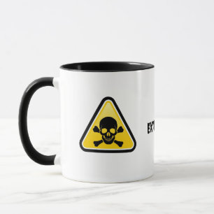 Extremes Koffein Tasse