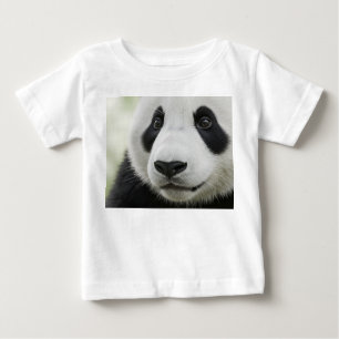 Extremes Makro-Panda-Jungtier-Gesichtsporträt Baby T-shirt