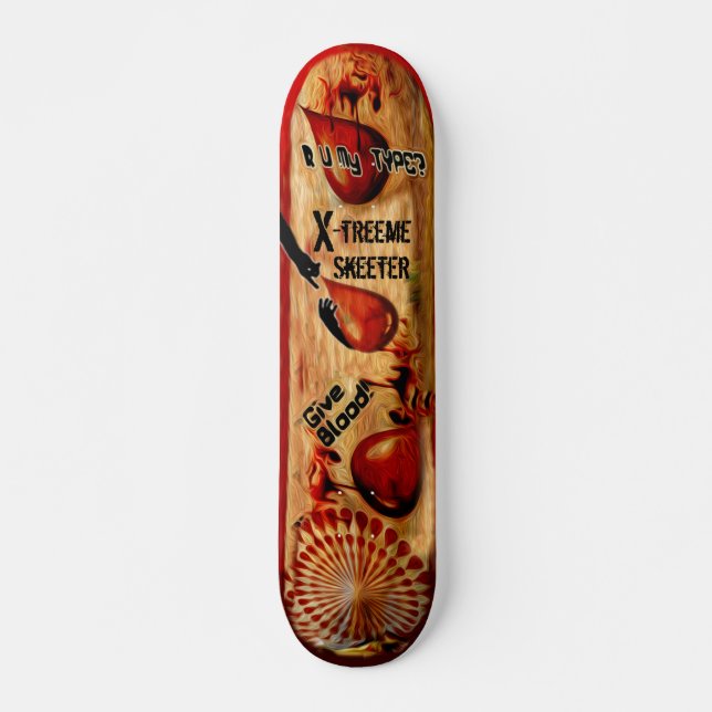 EXTREMES SKEETER SKATEBOARD (Vorne)