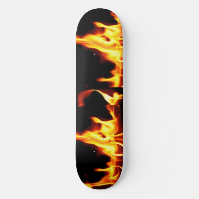 Extremes Sport-Feuer Skateboard (Vorderseite)
