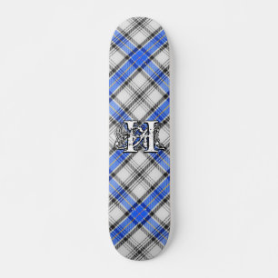 Extremes Tartan-Clan Hannay Monogramm Skateboard