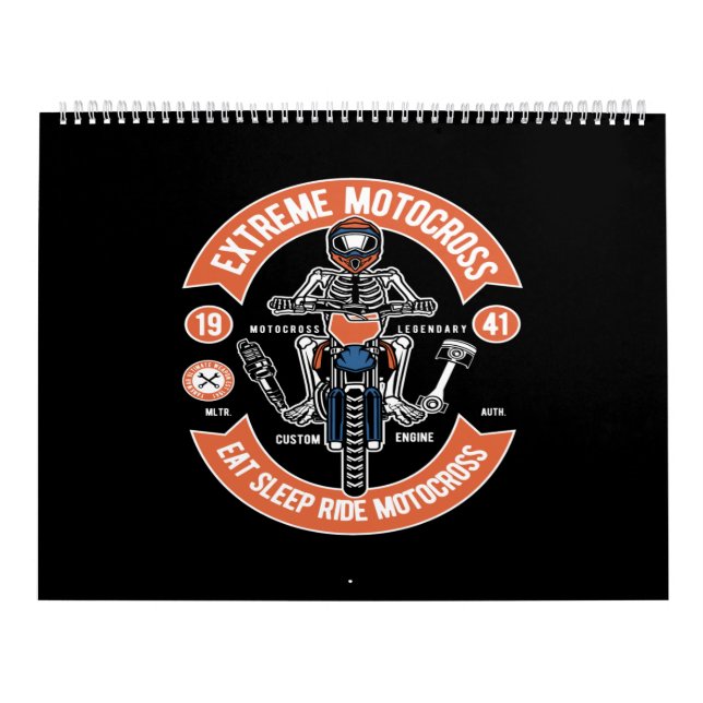 Extremmotocross-essen schlafen motocross kalender (Titelbild)