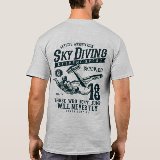 Extremsport Fallschirmspringen T-Shirt