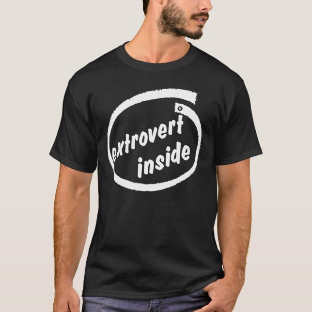 Extrovertierte T-Shirt (Vorderseite)
