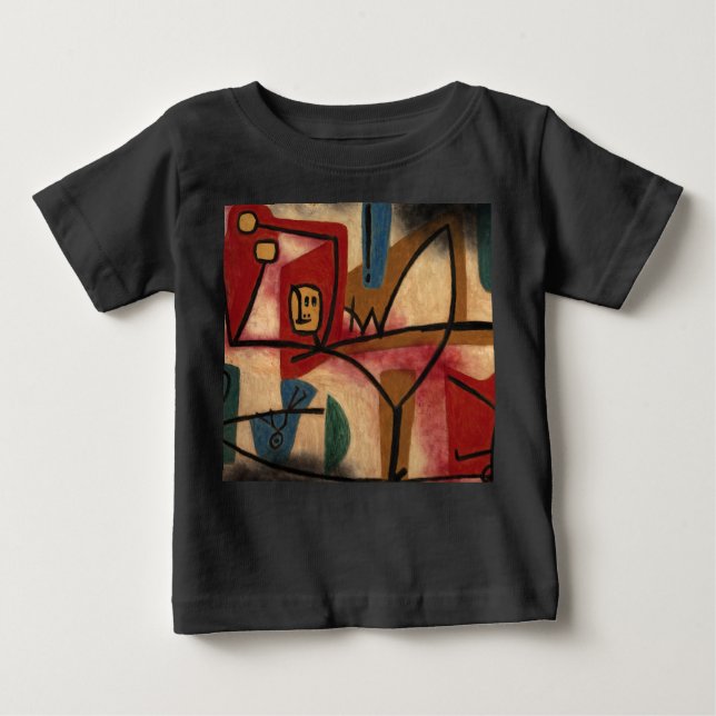 Exuberance von Paul Klee Baby T-shirt (Vorderseite)