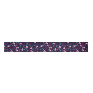 Exuberant frosting rose garden ribbon satinband