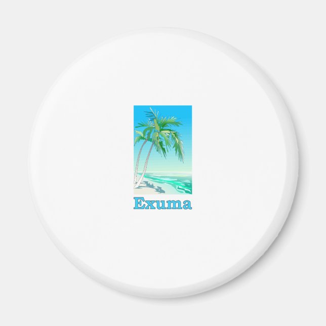 Exuma, Bahamas Magnet (Vorne)