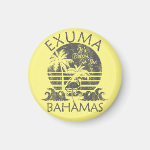 Exuma Bahamas Magnet Urlaub Rückweg Strand