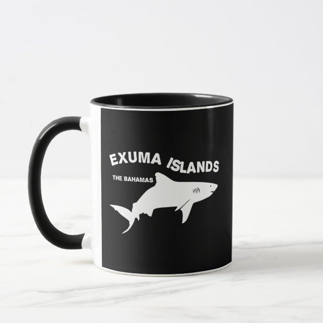 Exuma Islands - Bahamas Scuba Diving with Sharks Tasse (Links)