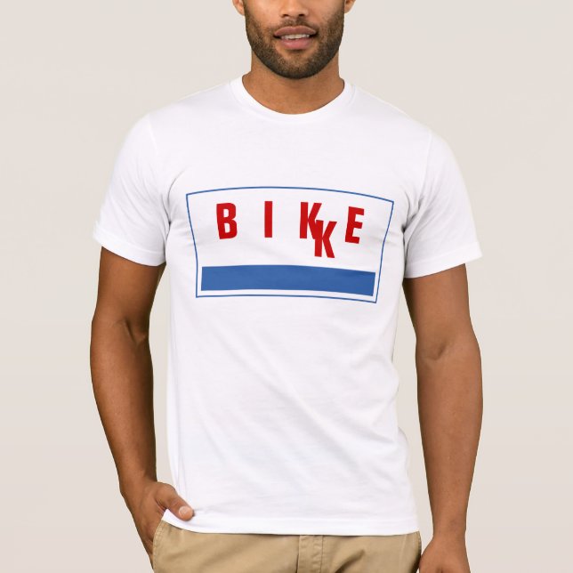 Exxon-Fahrrad Subvertlogo T-Shirt (Vorderseite)