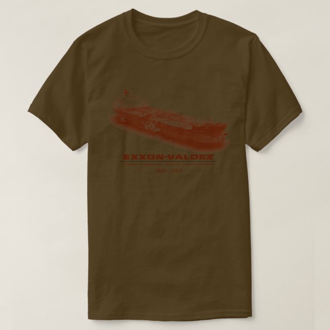 Exxon Valdez T-Shirt (Design vorne)