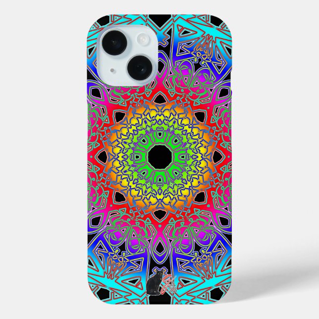 Exzellentes Spectra-Glyph Case-Mate iPhone Hülle (Rückseite)