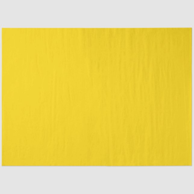 Exzellenz Glückwunsch gelb Seidenpapier (Vorderseite)