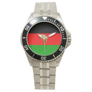 Exzentrische Afro-Uhr Armbanduhr