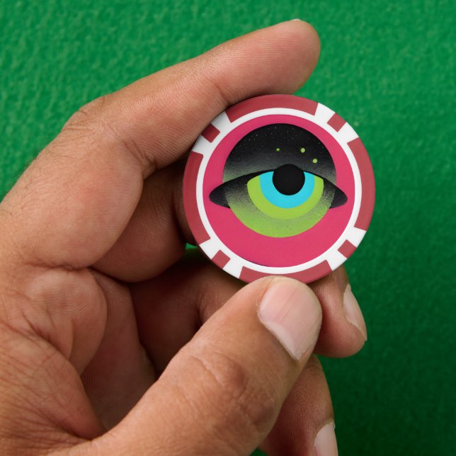 Eye Accept Radical Acceptance Pokerchips (Hand)
