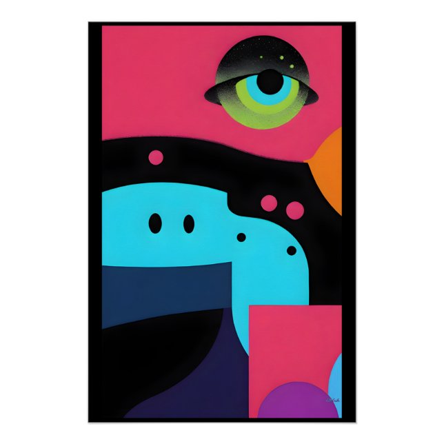 Eye Accept Radical Acceptance Poster (Vorderseite)