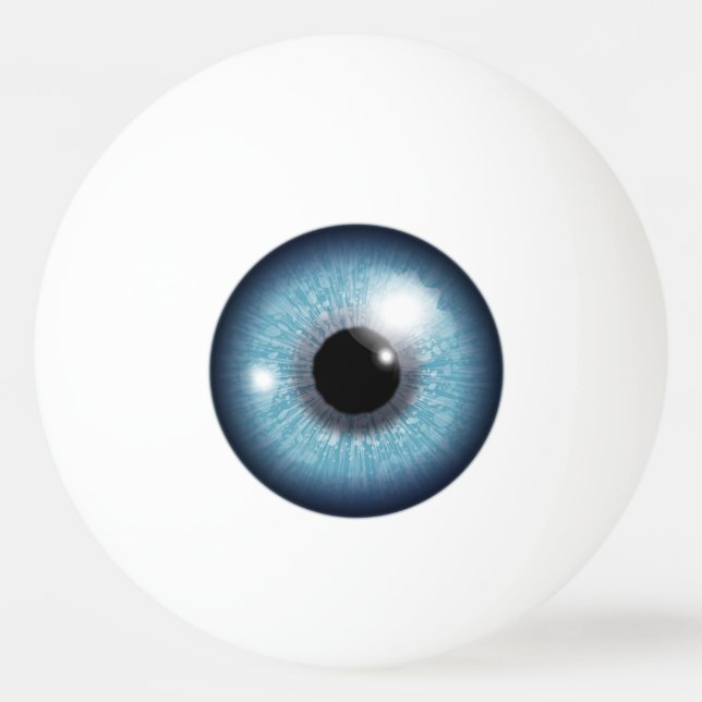 Eye Ball Ping Pong Ball Tischtennisball (Vorderseite)