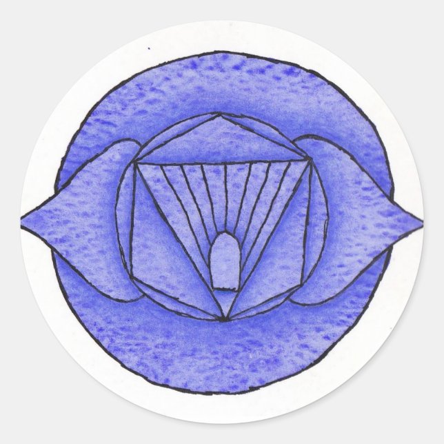 Eye Chakra Sticker (Vorderseite)