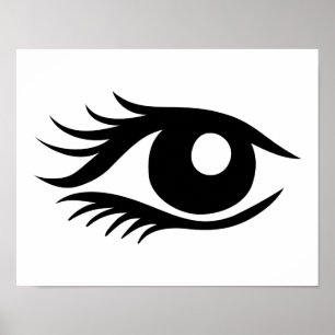 Eye cilia poster