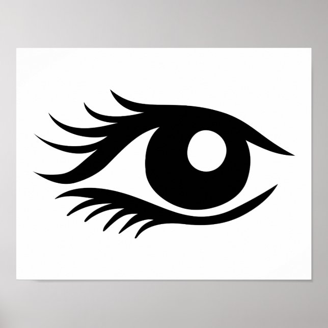 Eye cilia poster (Vorne)