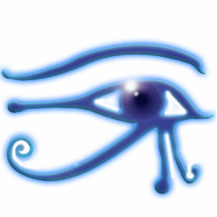 EYE DES HORUS RA Antikes Ägypten Geschenkartikel Fotoskulptur Magnet