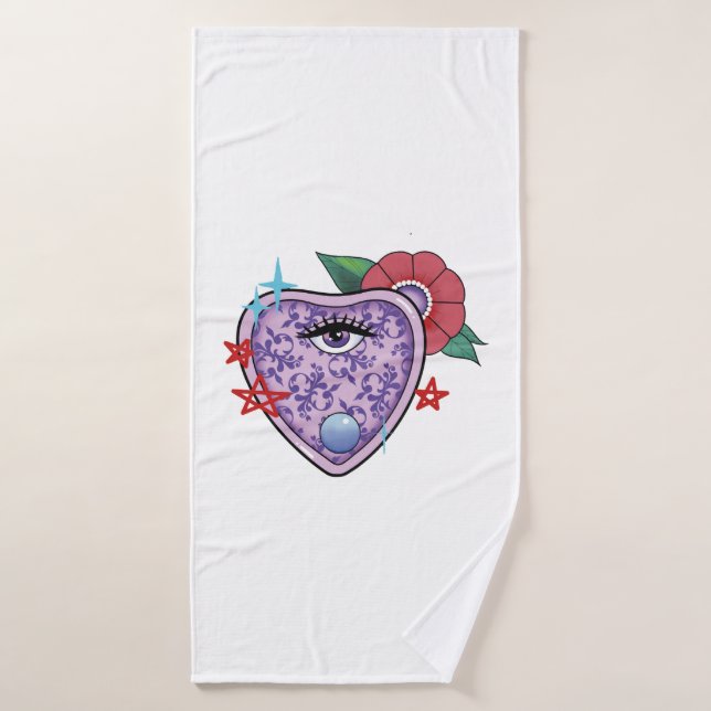 Eye Halloween Badehandtuch (Badehandtuch)