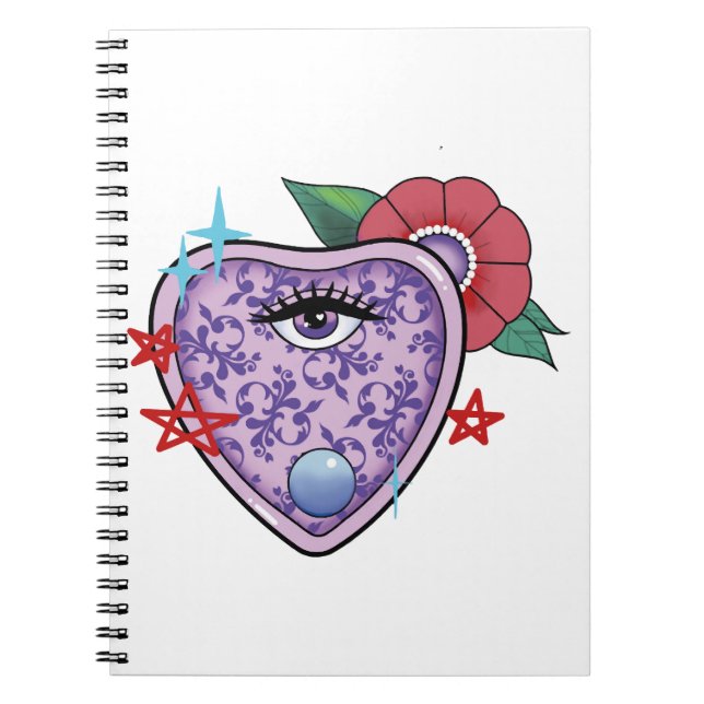 Eye Halloween Notizblock (Vorderseite)