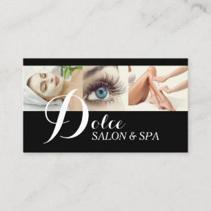 Eye Lashes Extensions Wax Facials Wellness-Center  Visitenkarte