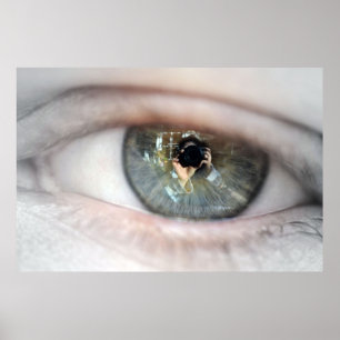 Eye-Macro von Shirley Taylor Poster